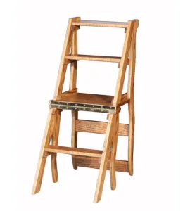 Folding Library Chair to Step Ladder