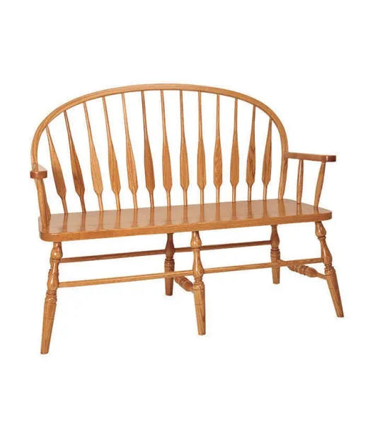 Low Feather Bench