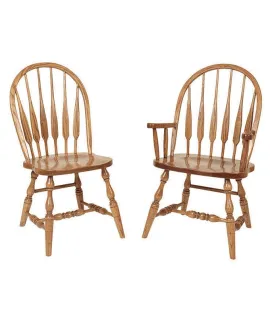 Low Feather Dining Chair