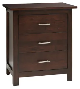 Ashton 3 Drawer Drawer Night Stand