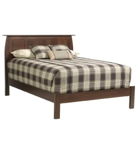 Bordeaux Panel Bed with Low Footboard