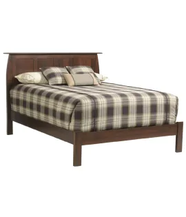 Bordeaux Panel Bed with Low Footboard