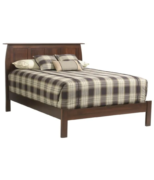 Bordeaux Panel Bed with Low Footboard