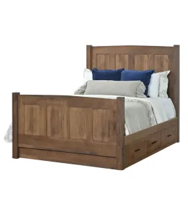 Elizabeth Lockwood Panel Bed with Underbed Storage To The Floor