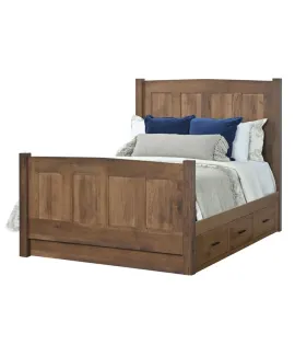 Elizabeth Lockwood Panel Bed with Underbed Storage To The Floor