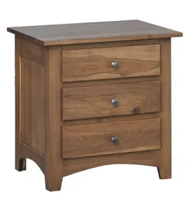 Elizabeth Lockwood 26" 3 Drawer Night Stand