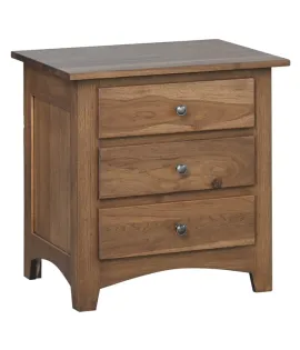Elizabeth Lockwood 26&quot; 3 Drawer Night Stand