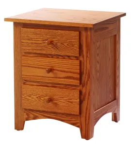 Elizabeth Lockwood 22" 3 Drawer Night Stand