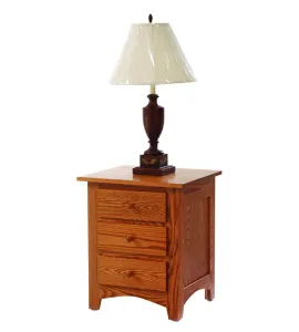 Elizabeth Lockwood 22" 3 Drawer Night Stand