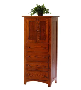 Elizabeth Lockwood 2 Door 4 Drawer Storage Tower