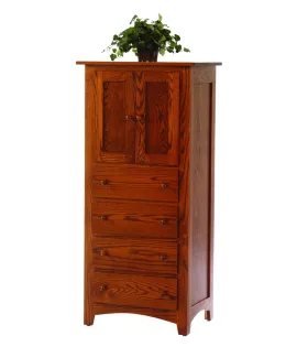 Elizabeth Lockwood 2 Door 4 Drawer Storage Tower