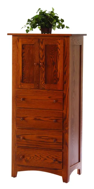 Elizabeth Lockwood 2 Door 4 Drawer Storage Tower