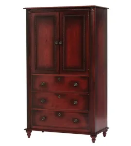 Für Elise 2 Door 3 Drawer Armoire