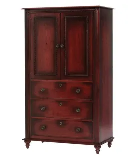 Für Elise 2 Door 3 Drawer Armoire