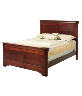 Louis Phillipe Panel Bed