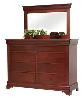 Louis Phillipe 10 Drawer Dresser