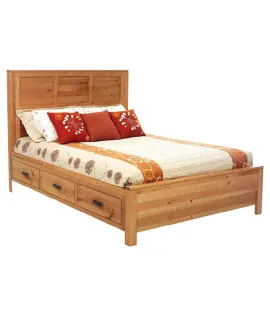 Lynnwood Platform Bed with Underbed Storage Raised 6&quot;