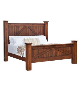 Mountain Lodge Post Bed