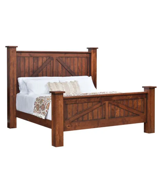 Mountain Lodge Post Bed