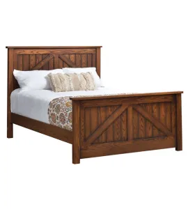 Mountain Lodge Panel Bed