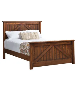 Mountain Lodge Panel Bed
