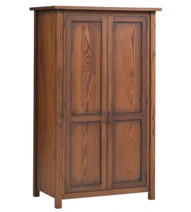 Mountain Lodge Wardrobe with Shoe Shelf
