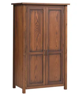 Mountain Lodge Wardrobe with Shoe Shelf