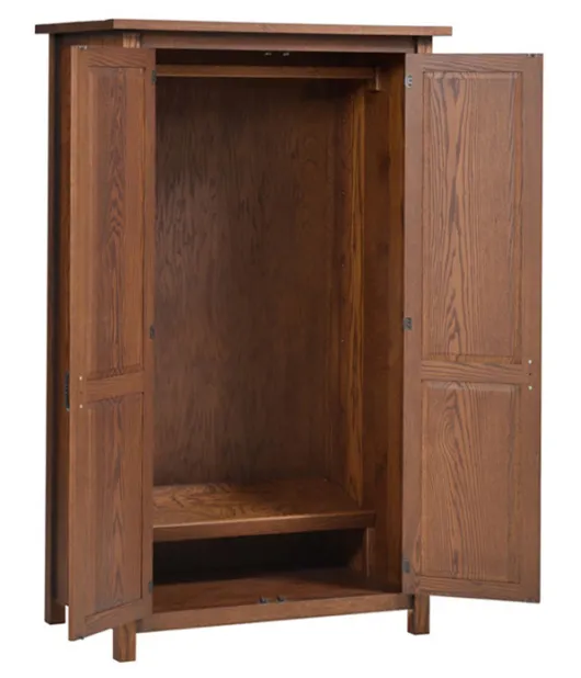 Mountain Lodge Wardrobe with Shoe Shelf