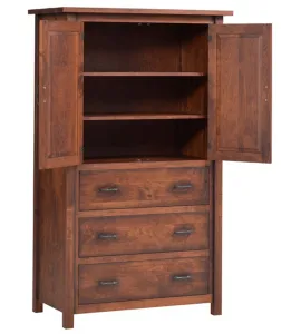 Mountain Lodge 2 Door 3 Drawer Armoire