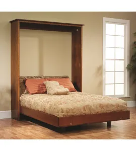 Old English Mission Murphy Wall Bed