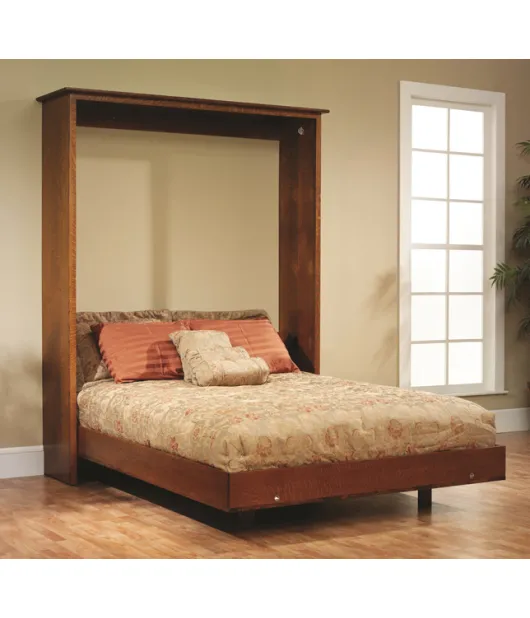Old English Mission Murphy Wall Bed