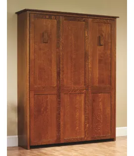 Old English Mission Murphy Wall Bed