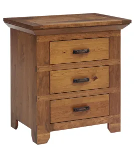 Redmond Wellington 28&quot; 3 Drawer Night Stand