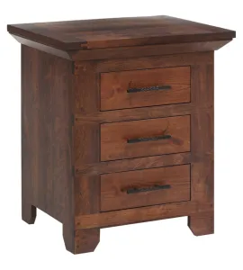 Redmond Wellington 24" 3 Drawer Night Stand