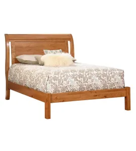Tucson Sleigh Bed with Low Footboard