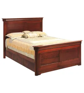 Versailles Panel Bed with Underbed Storage Raised 2"