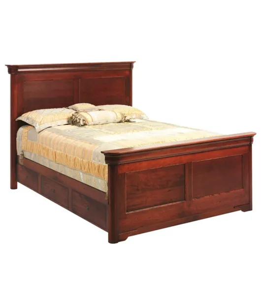 Versailles Panel Bed with Underbed Storage Raised 2"
