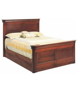 Versailles Panel Bed with Underbed Storage To The Floor