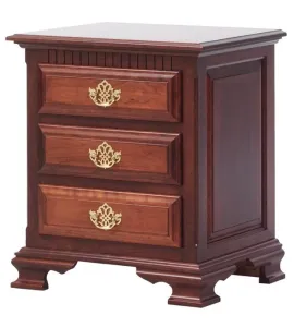 Victoria's Tradition 3 Drawer Night Stand