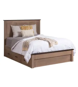 Williamsport Panel Bed with Underbed Storage To The Floor