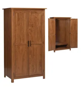 Williamsport Wardrobe with Shoe Shelf
