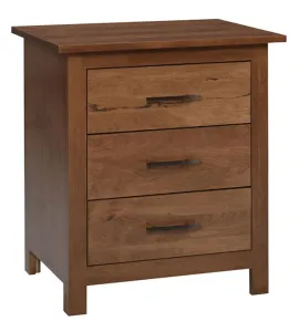 Williamsport 3 Drawer Night Stand - QUICK SHIP