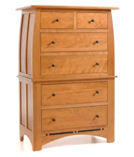 Vineyard 6 Drawer Chest on Chest