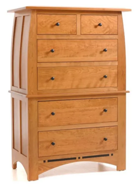 Vineyard 6 Drawer Chest on Chest
