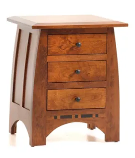 Vineyard 24&quot; 3 Drawer Night Stand