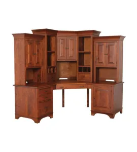 Finley Corner Desk with Hutch