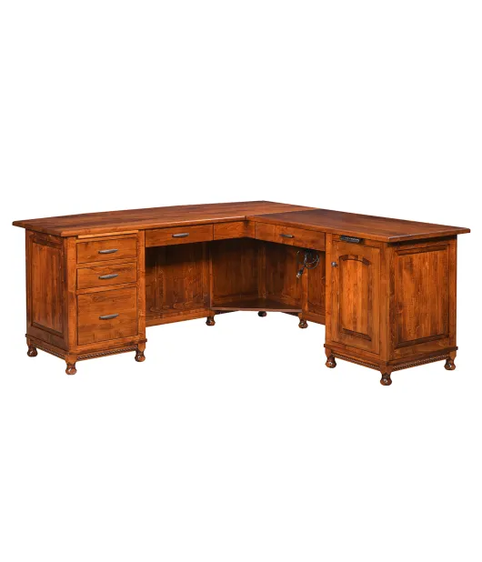 Henry Stephen's L Corner Desk with Lift