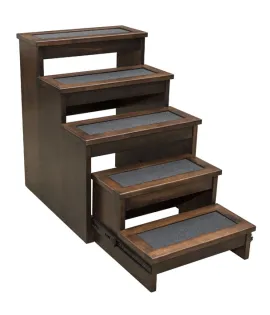 5-Step 5&quot; Risers Retractable Pet Step