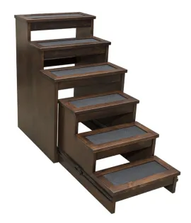 6-Step 5&quot; Risers Retractable Pet Step