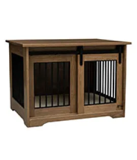 Wenden Pet Cabinet with Aluminum Slats